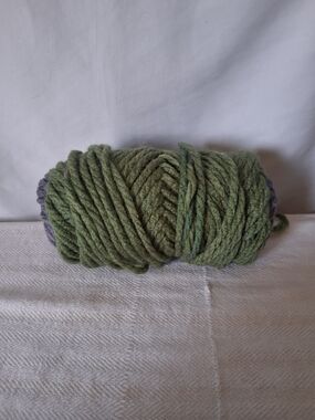 Soft Olive Green Chunky Yarn Skein - Women Other